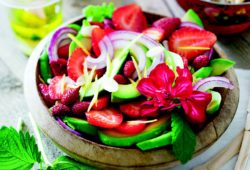 Salade sucrée-salée
