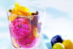 Sorbet de pruneaux au Birnel