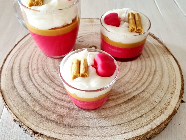 Bougie gourmande de Bougies D'Lices au design pâtissier