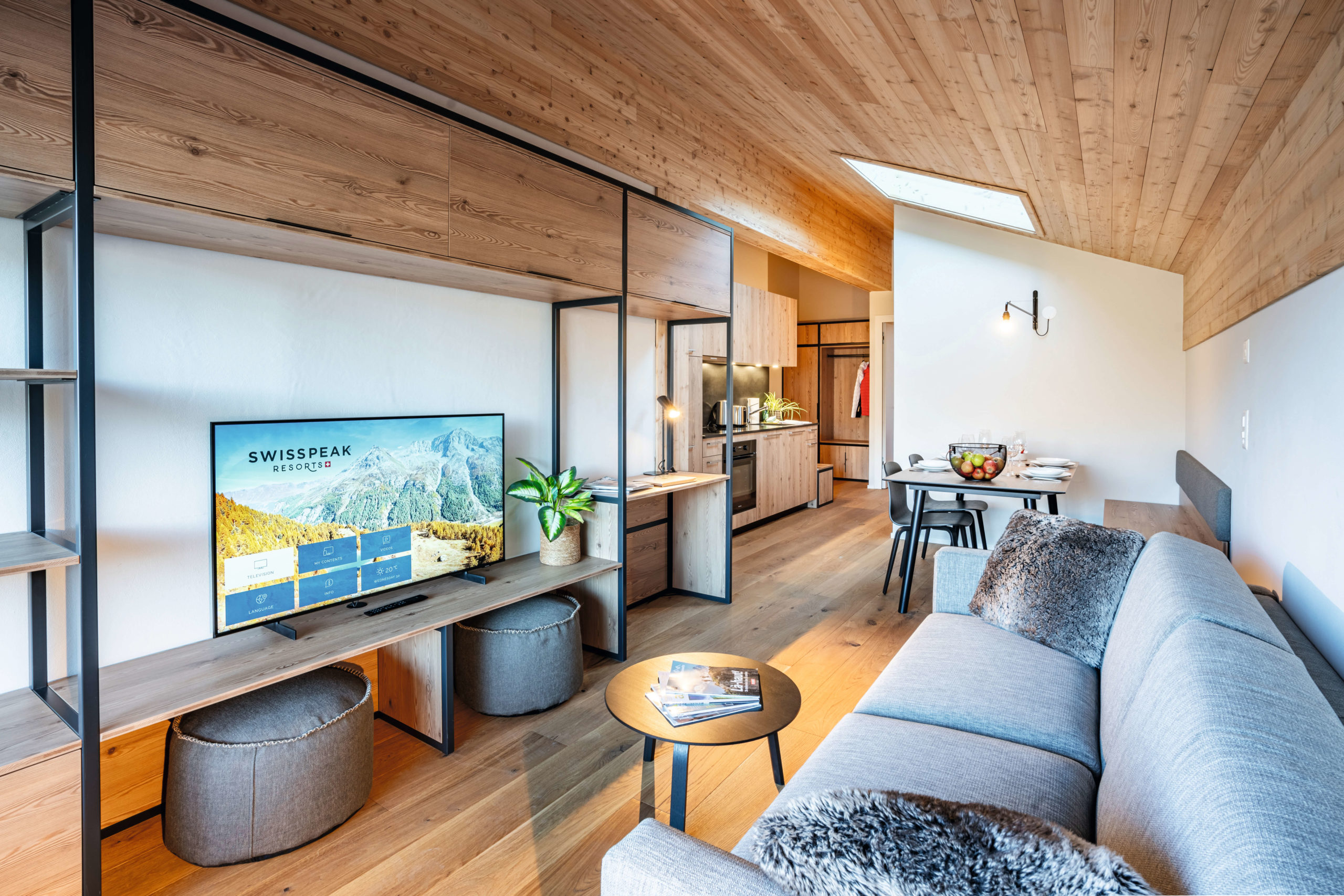 Appartement tout confort au Swisspeak Resorts Thyon 4 Vallées – hébergement moderne et chaleureux en montagne