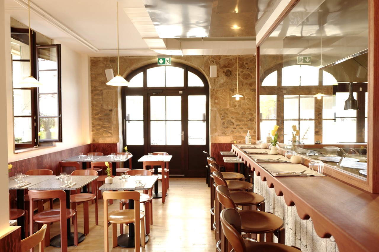 Ambiance de la Brasserie Blé Noir à Carouge