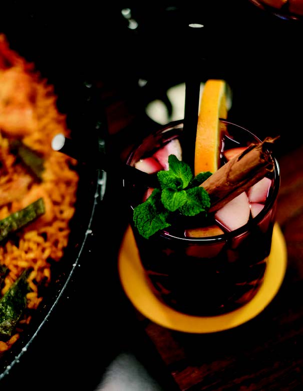 sangria faite maison El Loco Tapas – bar à tapas espagnol à Sion, ambiance festive et saveurs authentiques