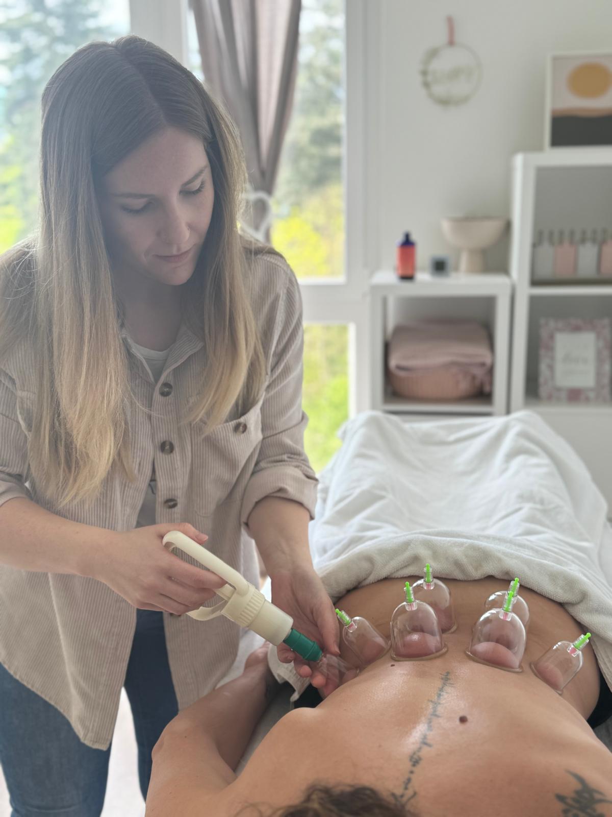 Prestation Ventouse Almée Bommottet - cabinet - naturopathe - Marie Claire Suisse - Bonnes adresses