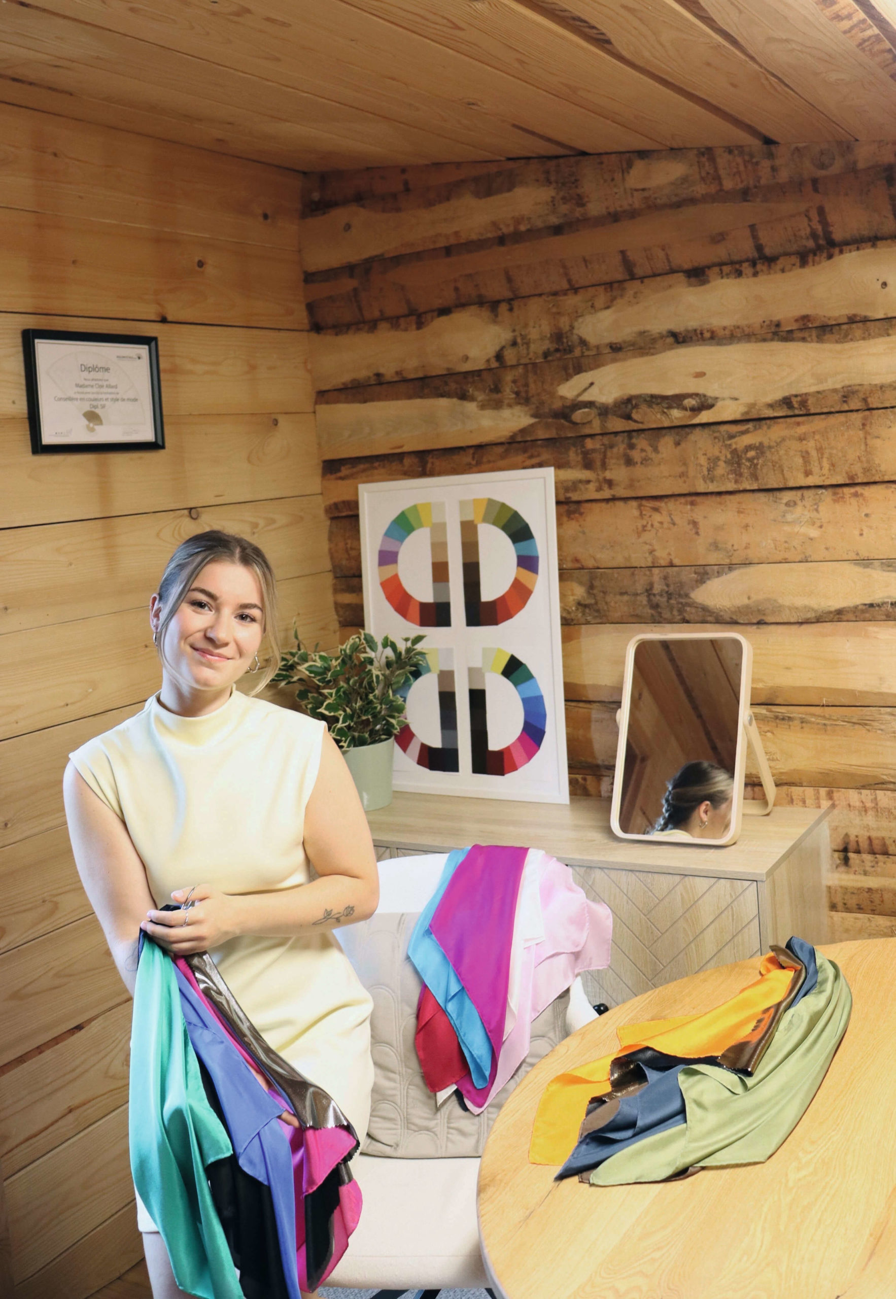 Cloé, conseillère en image à Genève, experte en style, couleurs et confiance en soi - Marie Claire Suisse
