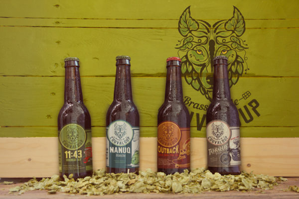 Bouteille de bière artisanale Botanica de la Brasserie Couvaloup à Apples - Manor Local