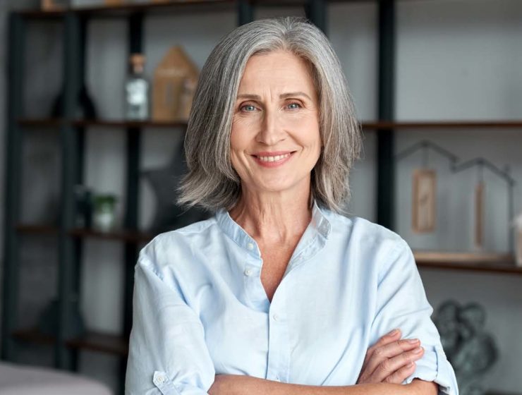 Portrait de Madame Jeanneret, cliente de Neho à Cortaillod, ayant vendu sa maison au meilleur prix