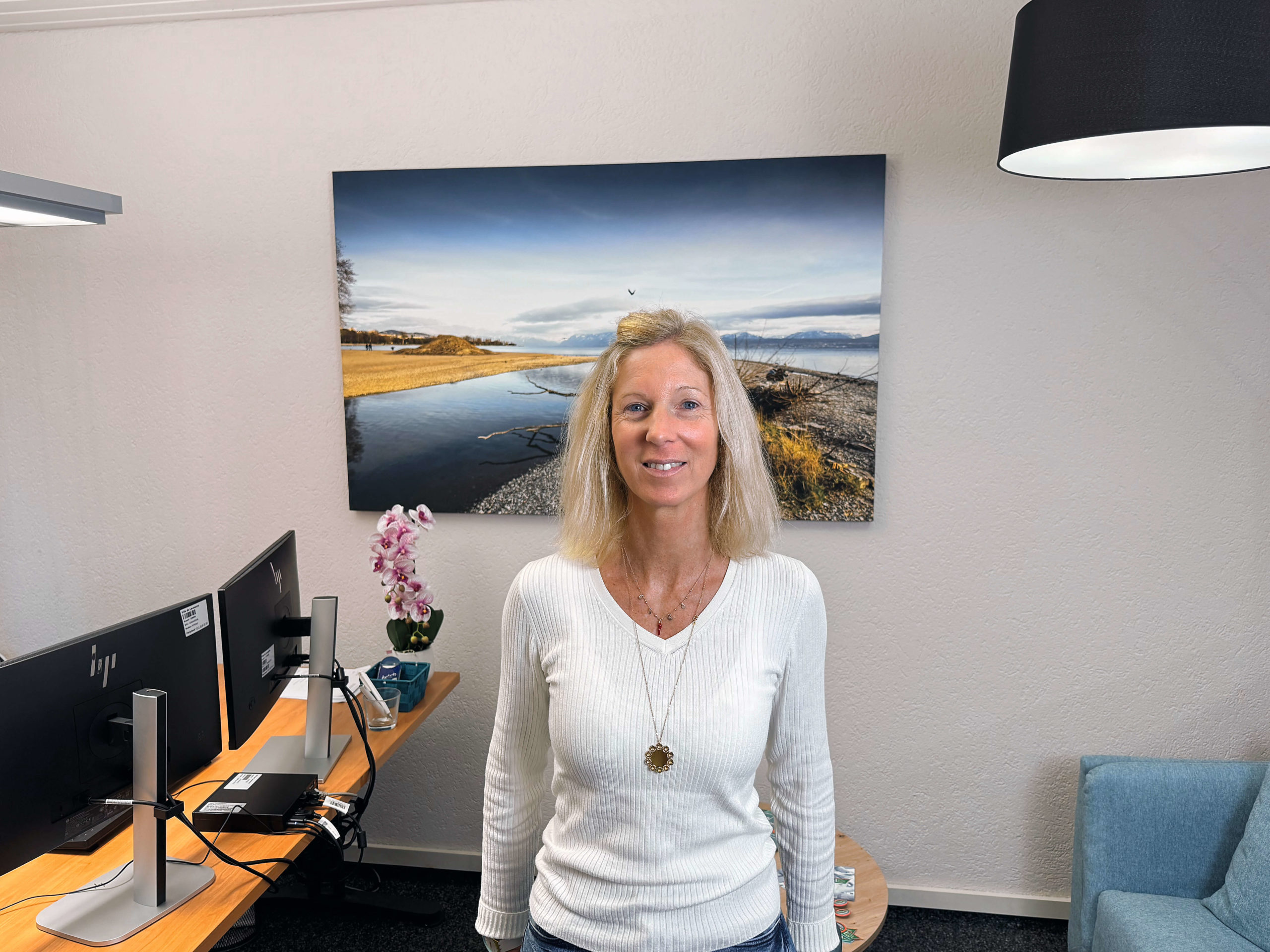 Albane Bruigom, cheffe de l’Unité spéciale de la police lausannoise