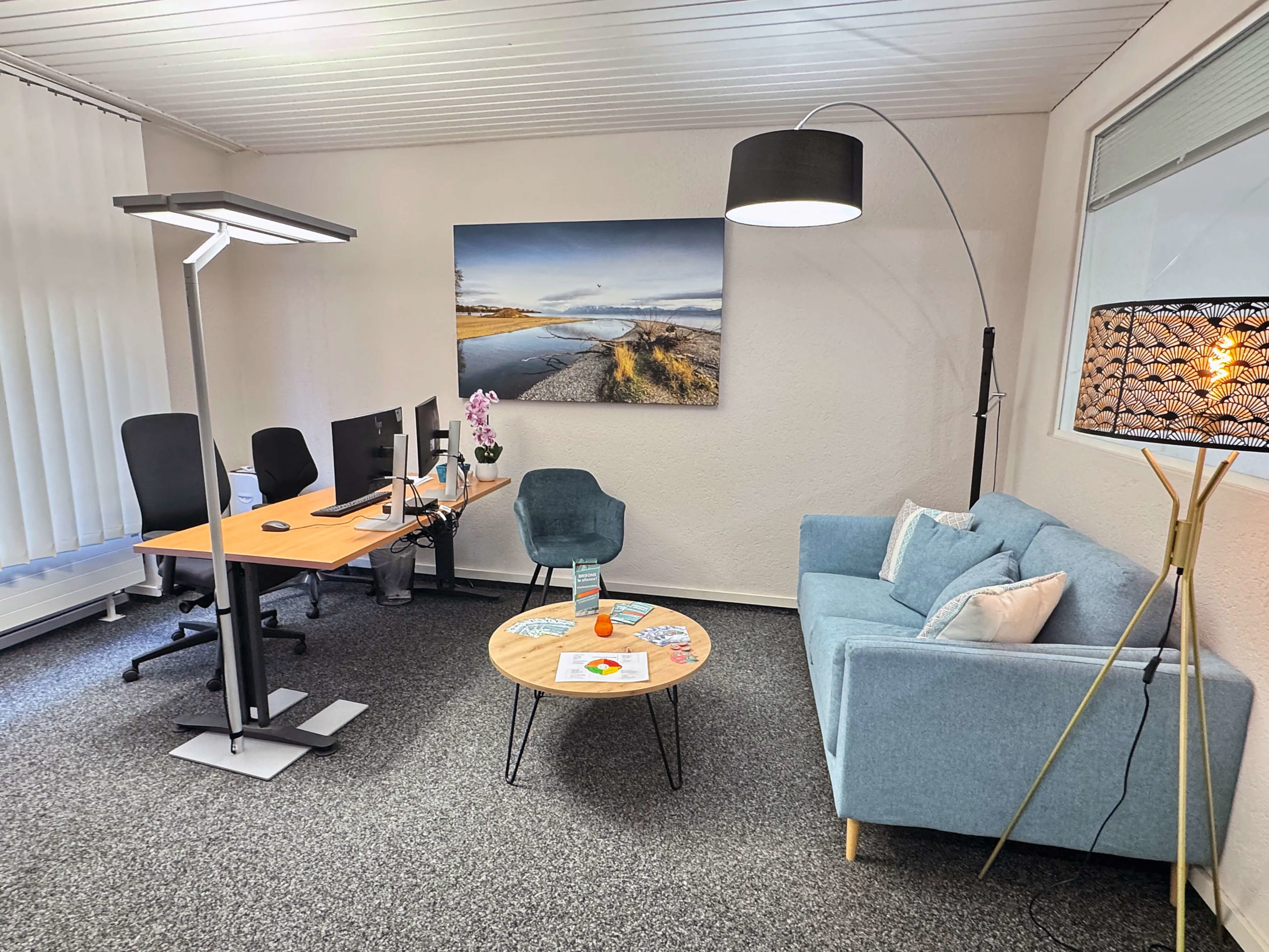 Espace d’accueil utilisé par l’Unité spéciale de la police lausannoise pour recevoir les victimes