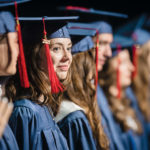 Étudiants diplômés lors de la cérémonie de graduation du Collège du Léman, école privée internationale à Genève