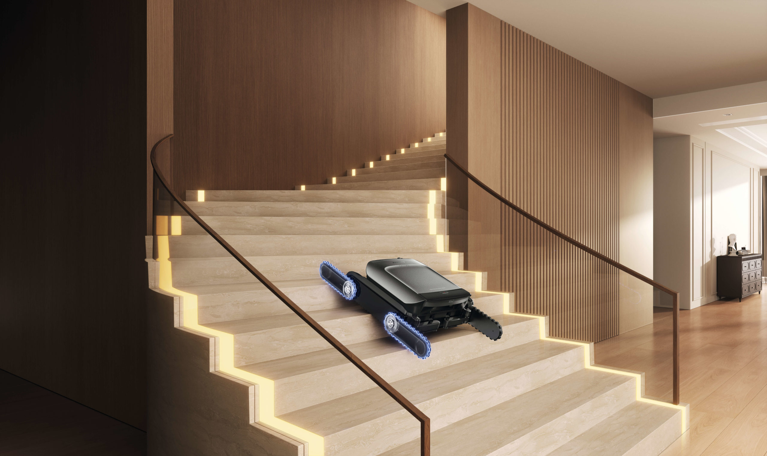 Robot aspirateur Dreame X60 Pro nouvelle génération pour l’entretien de la maison qui monte et descend escalier