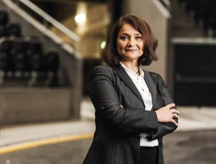 Samira Marquis, à la direction de la Vaudoise aréna